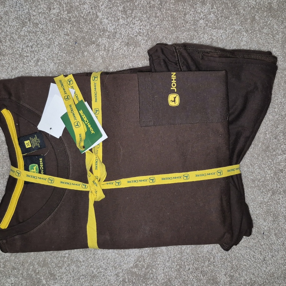 John Deer Mens Pajama 2 Piece Set XL